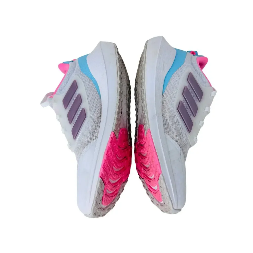 adidas EQ21 Run 2.0 Running Sneakers‎ Shoes Youth Size 3.5 White Lace Up HR1834